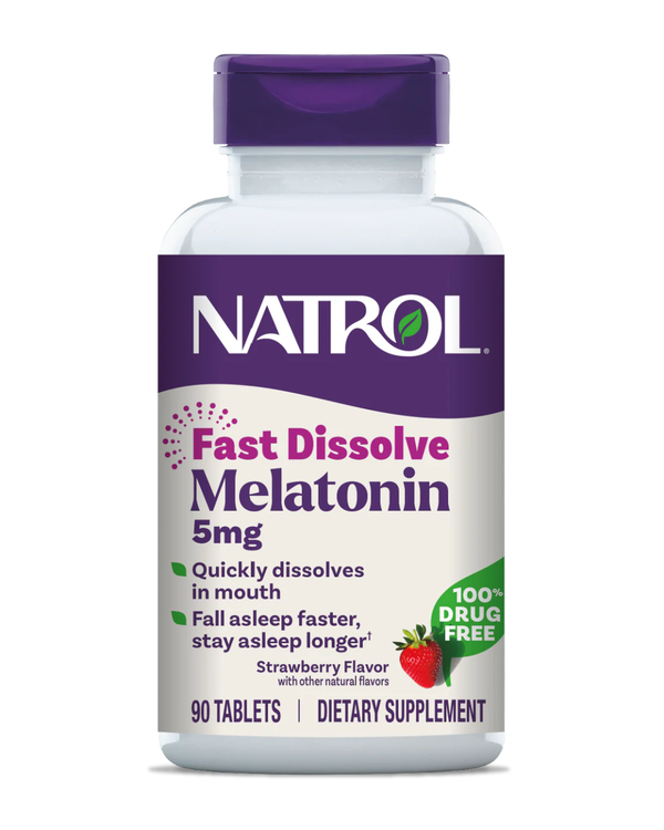 Natrol Melatonin Fast Dissolve 5mg Sublingual