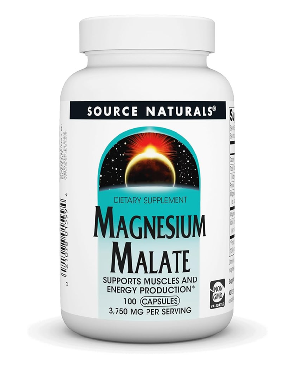 Source Naturals Magnesio Malato 100 cápsulas