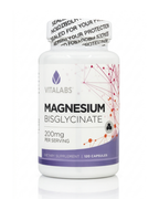 Magnesio Bisglicinato 200mg 120 Cápsulas — Vitalabs