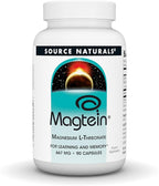 Magnesio Treonato Magtein® 90 Cápsulas — Source Naturals